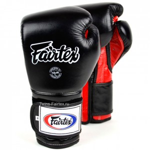 Перчатки боксерские Fairtex (BGV-9 Mexican Style Black-red)